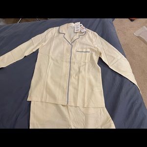 New women pajama sets white